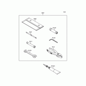 Схема узла: Набор инструментов для Kawasaki KLX125 KLX125