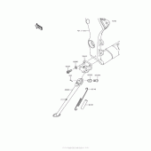 Схема вузла: Stand(S) для Kawasaki ZX1000 Ninja ZX-10R