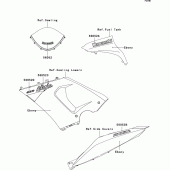 Схема вузла: Decals(ebony) для Kawasaki ZX636 Ninja ZX-6R