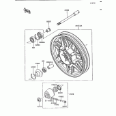 Схема вузла: Transom + tube для Kawasaki ZG1200 Voyager XII