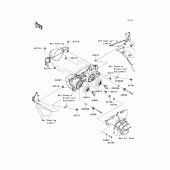 Схема узла: Headlight(s) для Kawasaki ZX600 Ninja ZX-6R