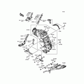 Схема вузла: Рама для Kawasaki ZG1400 Concours 14 ABS