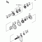Схема вузла: Generator shaft для Kawasaki ZX750 ZXR750