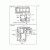 Схема вузла: Болти картера двигуна для Kawasaki ZR1200 ZRX1200R