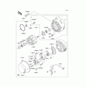 Схема узла: Генератор для Kawasaki ZG1000 Concours