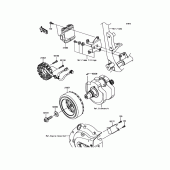 Схема узла: Генератор для Kawasaki VN900 Vulcan 900 Classic LT