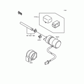 Схема вузла: Fuel pump для Kawasaki ZX400 ZXR400R