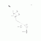 Схема узла: Система зажигания для Kawasaki KX250/ KX252 KX250