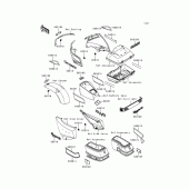Схема вузла: Decals(zg1200-b10) для Kawasaki ZG1200 Voyager XII