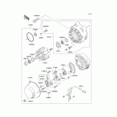 Схема вузла: Генератор для Kawasaki ZG1000 Concours