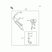 Схема узла: Опция для Kawasaki ZX400 ZZR400