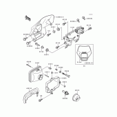 Схема вузла: Headlight(s) для Kawasaki KLX300R