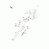 Схема узла: Stand(s) для Kawasaki ZX1000 Z1000SX