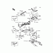 Схема вузла: Side Covers/Chain Cover для Kawasaki EX300 Ninja 300 ABS