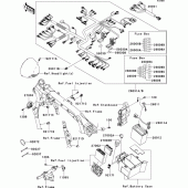 Схема узла: Электрооборудование для Kawasaki VN1700 VN1700 Classic Tourer ABS