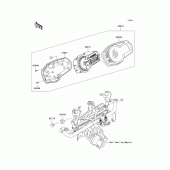 Схема узла: Meter(s) для Kawasaki ZX1000 Z1000SX