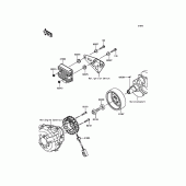 Схема узла: Генератор для Kawasaki ZX1000 Z1000SX