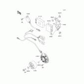 Схема узла: Генератор для Kawasaki KX125