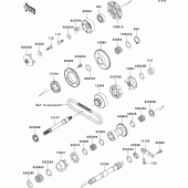 Схема вузла: Balancer для Kawasaki ZX1100 ZZ-R1100