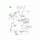 Схема узла: Аксессуары (Centerstand) для Kawasaki ZX1400 Ninja ZX-14R