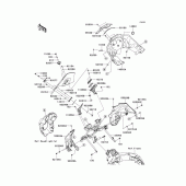 Схема вузла: Cowling(upper) для Kawasaki KLZ1000 Versys 1000