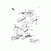 Схема вузла: Side Covers для Kawasaki ZX636 Ninja ZX-6R 30th Anniversary Edition