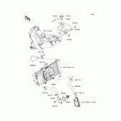 Схема узла: Water pipe для Kawasaki EX650 Ninja 650 ABS