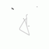 Схема вузла: Stand(s) для Kawasaki KX65