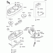 Схема вузла: Meter(s) для Kawasaki ZG1000 1000GTR