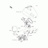 Схема вузла: Fuel pump для Kawasaki VN1500 VN1500 Drifter