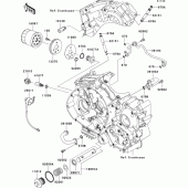 Схема вузла: Oil filter для Kawasaki VN900 VN900 Custom