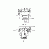 Схема узла: Болты картера двигателя для Kawasaki ZX600 Ninja ZX-6R