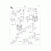 Схема вузла: Карбюратор для Kawasaki ER500 ER-5