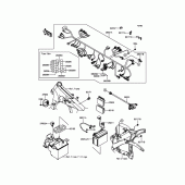 Схема узла: Электрооборудование для Kawasaki VN900 Vulcan 900 Classic
