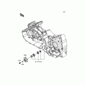 Схема узла: Водяной насос для Kawasaki VN1700 Vulcan 1700 Vaquero ABS