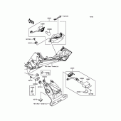 Схема вузла: Taillight(s) для Kawasaki BX250 NINJA 250SL ABS