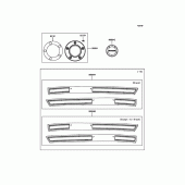 Схема вузла: Аксесуари для Kawasaki EN650 Vulcan S ABS SE