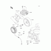 Схема узла: Генератор для Kawasaki ZR750 ZR-7S