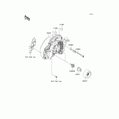 Схема вузла: Headlight(s) для Kawasaki ER650 ER-6N ABS