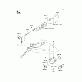 Схема вузла: Reflectors(cn) для Kawasaki KLX140 KLX140