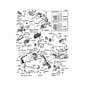 Схема узла: Электрооборудование для Kawasaki KLZ1000 Versys 1000