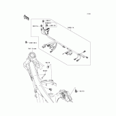 Схема узла: Электрооборудование для Kawasaki KX250/ KX252 KX250F
