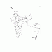 Схема вузла: Ignition system для Kawasaki KLX125 KLX125