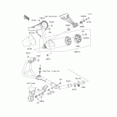 Схема вузла: Вихлопна система для Kawasaki EX250 Ninja 250R