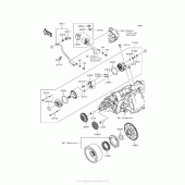 Схема вузла: Starter Motor для Kawasaki EX650 Ninja 650