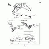 Схема вузла: Аксесуар (DC output ETC.) для Kawasaki ZX1000 Ninja 1000 ABS