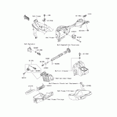 Схема вузла: Fuel injection для Kawasaki ZR1000 Z1000