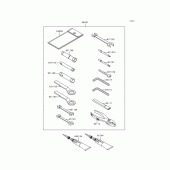 Схема вузла: Owners tools для Kawasaki ZX600 Ninja ZX-6