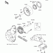 Схема узла: Генератор для Kawasaki EX650 Ninja 650 ABS