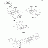 Схема узла: Decal(blue/blue)(zx600-d2) для Kawasaki ZX600 ZZ-R600